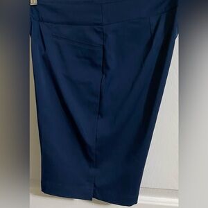 WOMENS PERRY ELLIS PGA NAVY SHORTS